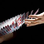 Magic trick with playing cards